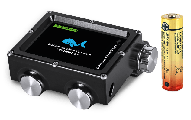 Power source of multifunctional dive computer