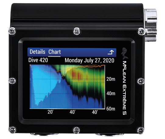 McLean Extreme 5 dive computer - core features